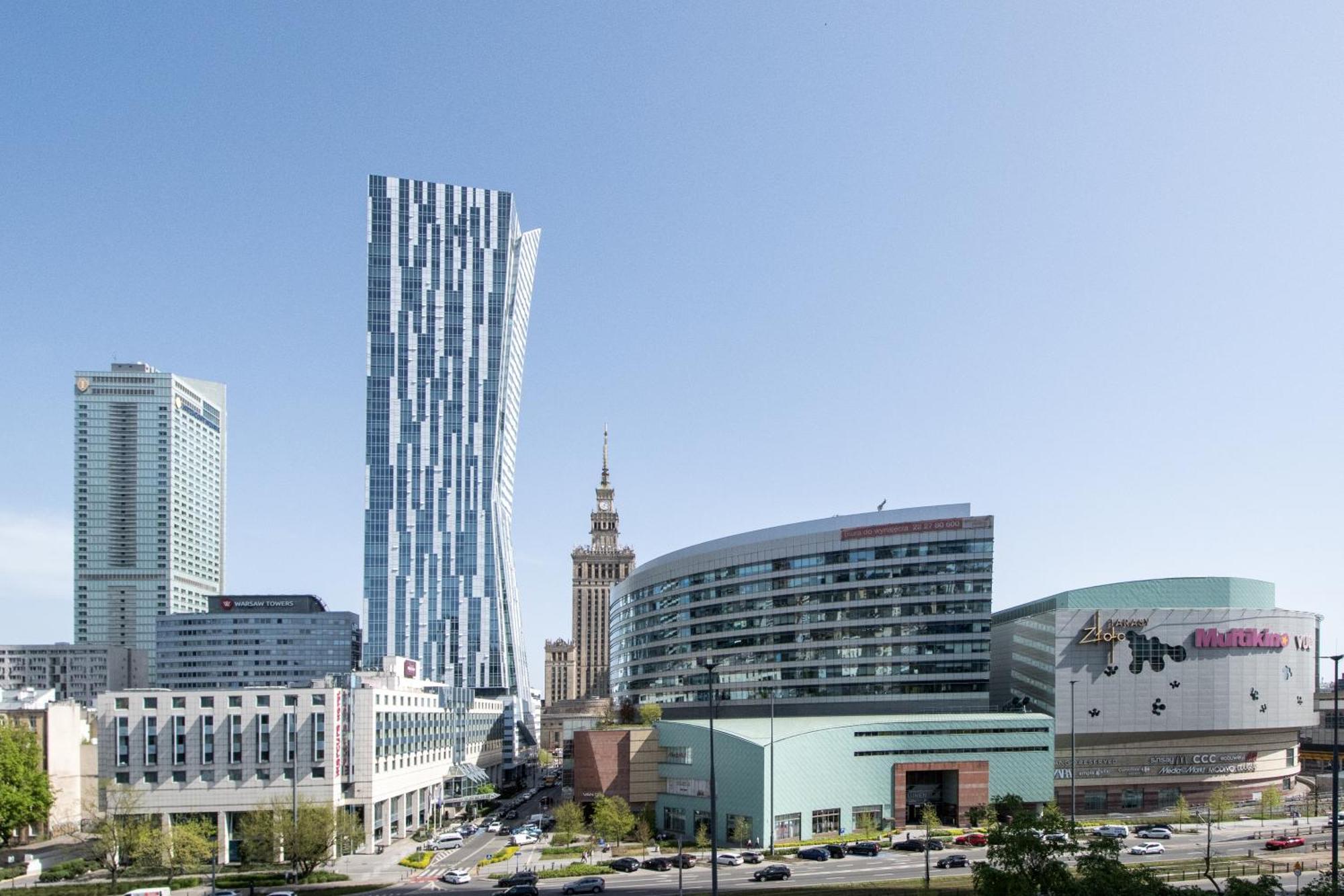Super Central, Amazing View! 55"Smart Tv & Fast Wifi Varsóvia Exterior foto